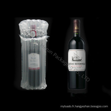 Promotionnel gonflable colonne gonflables pour bouteille de vin